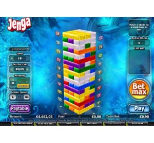 ดาวน์โหลดเกมส์สล็อต Jenga ดีไซน์แหวกแนวเล่นสนุก