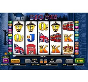 ทดลองเล่นฟรี เกมสล็อต Big Ben