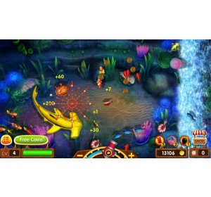 เกมส์ยิงปลา Fish Shooter กราฟิกสวย เด็กก็เล่นได้ 